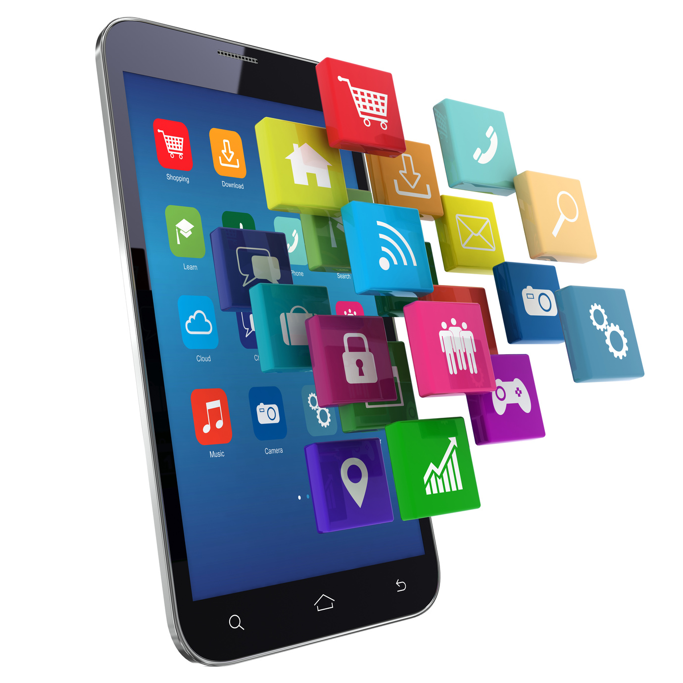 Social media marketing network connection mobile phone app