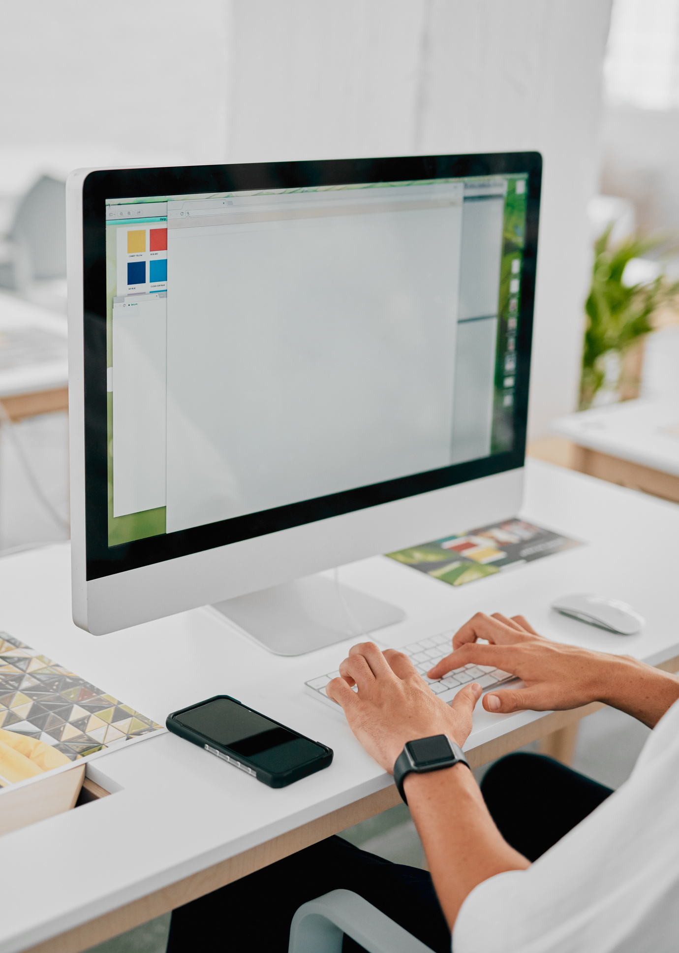Watch me design a website